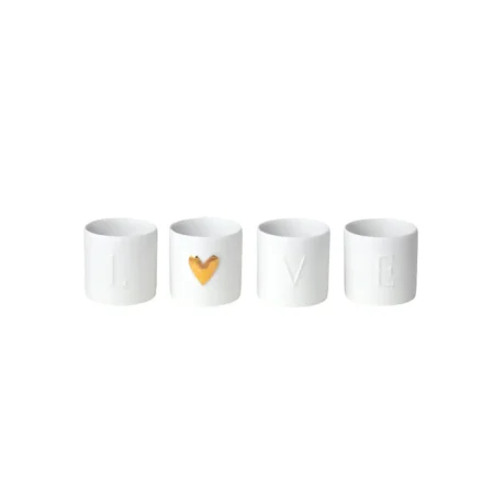 Porta Velas T-light Rader LOVE