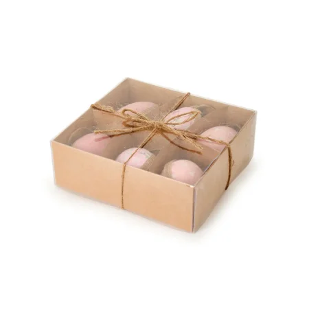 Ovos Decorados - Rosa - Caixa 6