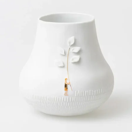 Jarra Porcelana Rader Meadow - Menina com Flor