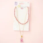 Colar Duplo Precious Nice com Pendente de Ursinho