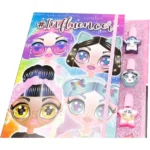 Livro Influencer Nice - Guia e Kit de Maquilhagem e Unhas