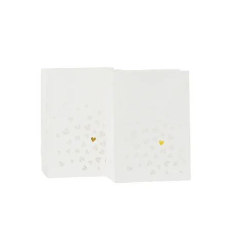 Paper Bags T-Light Rader Corações - Conjunto 2