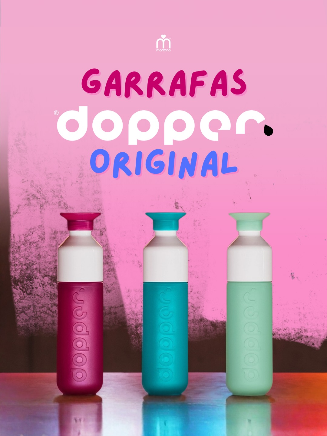 💧✨ Hidratação com design e muita cor.

As garrafas Dopper Original foram pensadas para acompanhar o dia a dia, combinando um design reconhecível, reutilização e uma variedade de cores para diferentes estilos.

Com um design inteligente, a tampa transforma-se num prático copo, tornando cada Dopper ainda mais versátil, em casa, no trabalho, nas aulas ou em movimento. 💙

🌈 Do mais vibrante ao mais discreto, há uma Dopper para cada estilo.

👉 Descubra as diferentes cores das Dopper Original disponíveis na Manana e escolha a sua favorita.

Disponível na loja física ou em www.manana.pt
.
.
.
#Manana #DopperOriginal #GarrafasDopper #GarrafasReutilizáveis #Hidratação