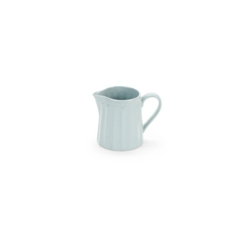 8422 Leiteira Ceramica Azul Tiffany 1 Leiteira de Cerâmica Azul Tiffany