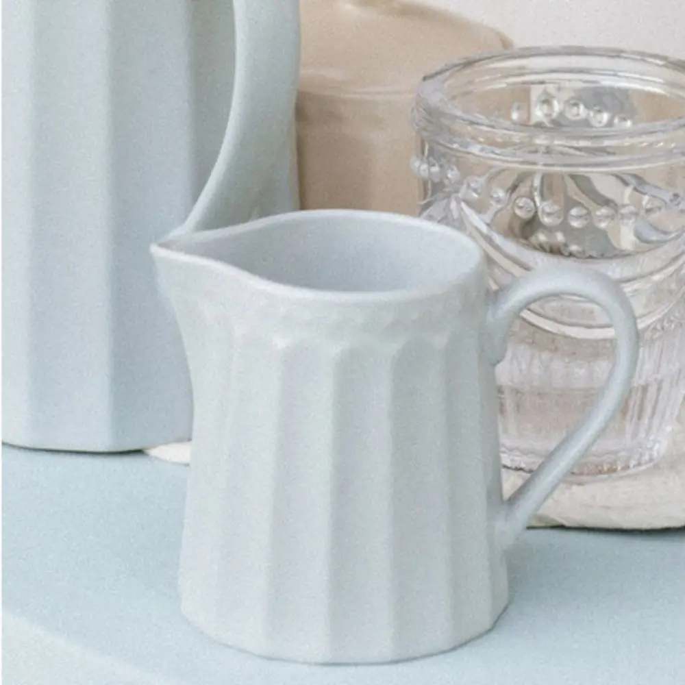 8422 Leiteira Ceramica Azul Tiffany 2 Leiteira de Cerâmica Azul Tiffany - Image 2