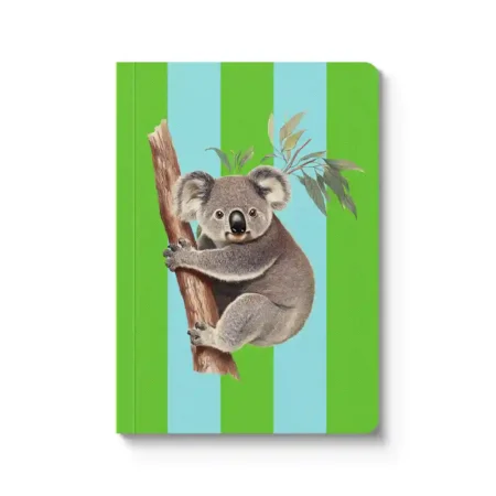 Notebook A6 Kaleido Stripes - Koala