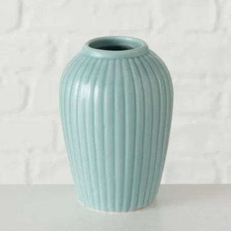8588 Jarra Ceramica Boltze Azul 10cm 1 Jarra Cerâmica Boltze Azul 10cm