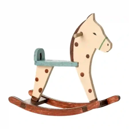Cavalo de Baloiço Ratinhos Maileg - Bolinhas