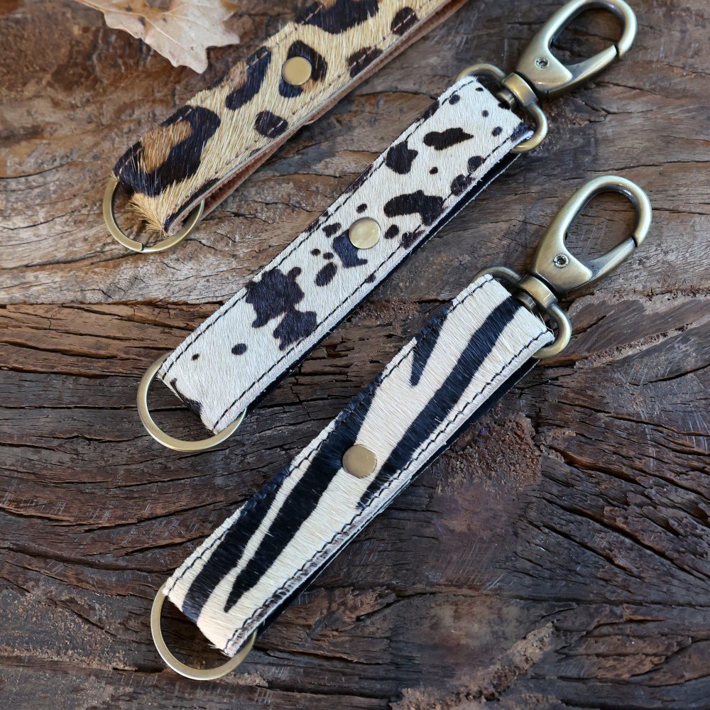 8756 Porta Chaves Cabedal 18cm Animal Print Zebra 5 Porta Chaves Cabedal 18cm Animal Print Zebra - Image 5