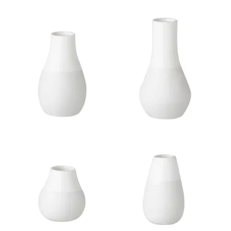 Mini Jarras Rader Conjunto de 4 - Branco