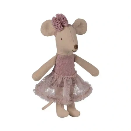 Irmã Mais Nova Ratinho Bailarina Maileg – Heather