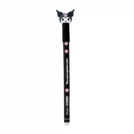 9595 Caneta Apagavel Bo Bo Hello Kitty Kuromi Preto 1 Caneta Apagável Bo-Bo Mr Wonderful Hello Kitty Kuromi - Preto