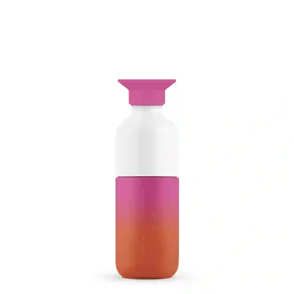 9634 Garrafa Dopper Steel 350ml Sunset Pink 1 Garrafa Dopper Steel 350ml Sunset Pink