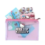 Conjunto Escrita Mr Wonderful Hello Kitty - Never Stop Dreaming