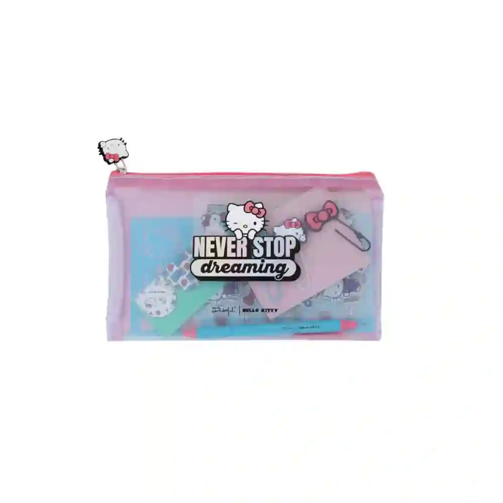 9642 Conjunto Escrita Mr Wonderful Hello Kitty Never Stop Dreaming 3 Conjunto Escrita Mr Wonderful Hello Kitty - Never Stop Dreaming - Image 3