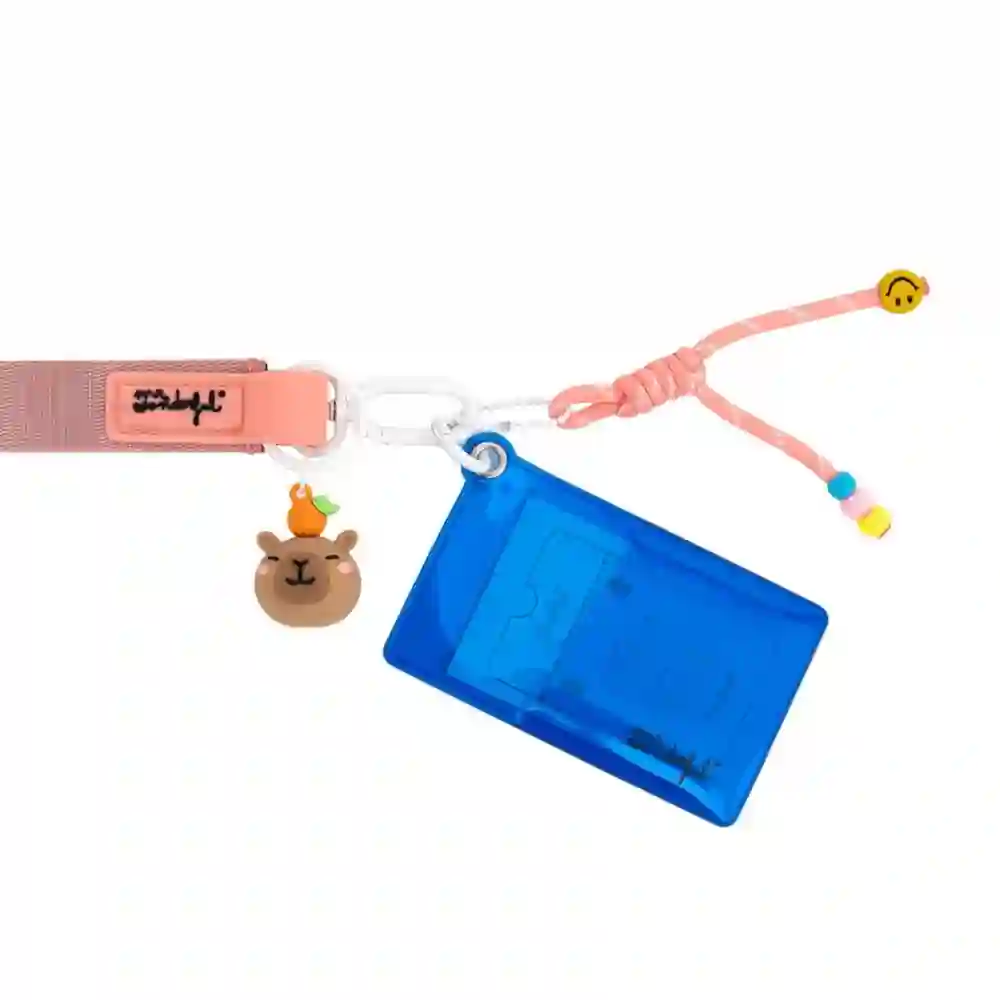 9658 Fita Lanyard Porta Cartoes Mr Wonderful Capivara 2 Fita Lanyard com Porta-Cartões Mr Wonderful - Capivara - Image 4