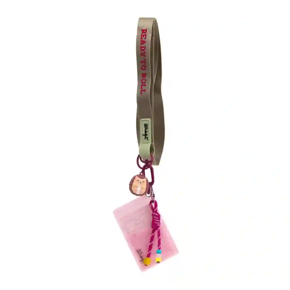 9659 Fita Lanyard Porta Cartoes Mr Wonderful Ourico 3 Fita Lanyard com Porta-Cartões Mr Wonderful - Ouriço - Image 5