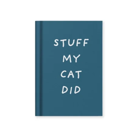 Notebook Ohh Deer A7 Tiny Notes - Stuff My Cat Did