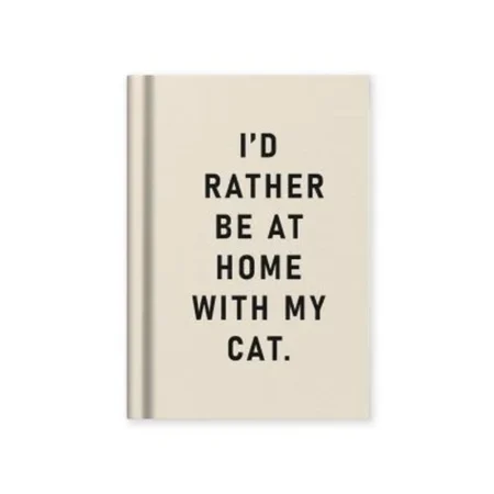 Notebook Ohh Deer A7 Tiny Notes - Home With my Cat