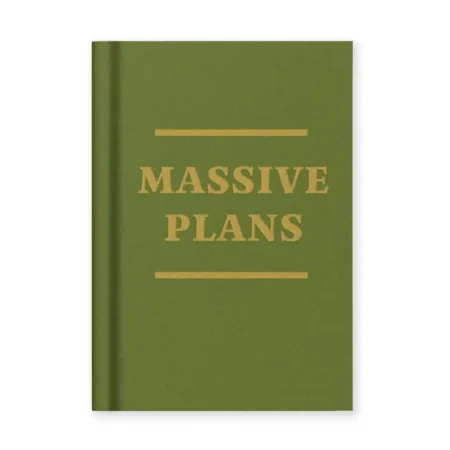 Notebook Ohh Deer A7 Tiny Notes - Massive Plans