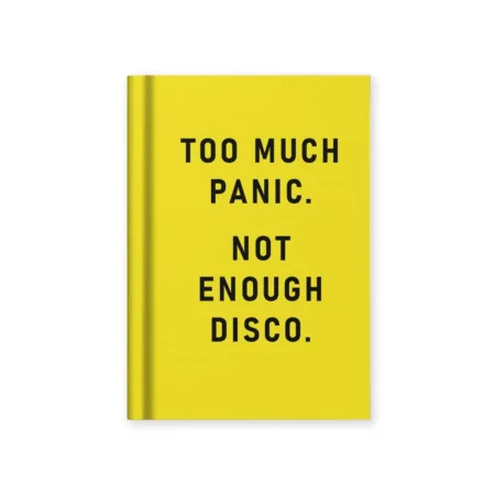 Notebook Ohh Deer A7 Tiny Notes - Too Much Panic, Not Enough Disco