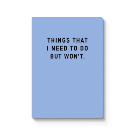 Notebook Ohh Deer A5 Paperback Things I Need To Do