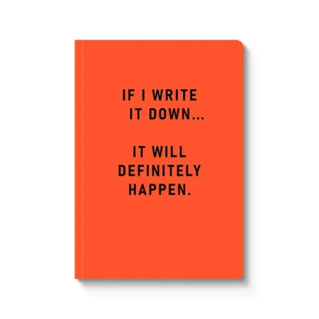 Notebook Ohh Deer A5 Paperback Definitely Happen