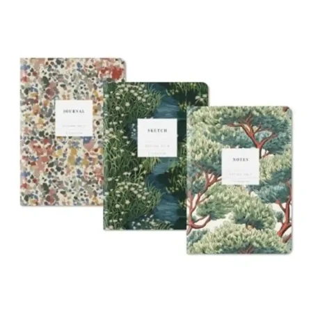 9744 Conjunto 3 Notebooks Ohh Deer A5 Kaleido Evergreen 1 Conjunto 3 Notebooks Ohh Deer A5 Kaleido Evergreen