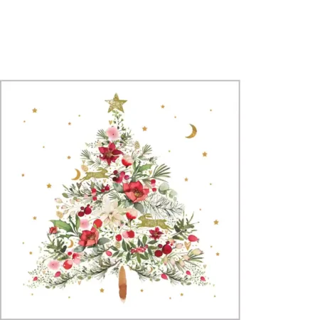 Guardanapos Papel PPD Pequenos Beautiful Christmas Tree