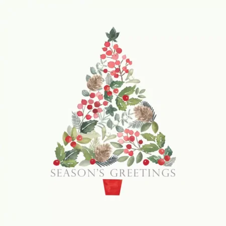 Guardanapos Papel PPD Merry Greetings