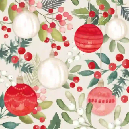 Guardanapos Papel PPD Merry Ornaments