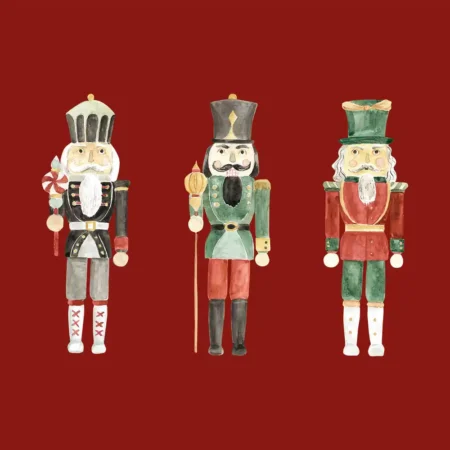 Guardanapos Papel PPD Nutcrackers