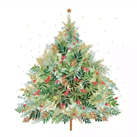 Guardanapos Papel PPD Christmas Hill Tree