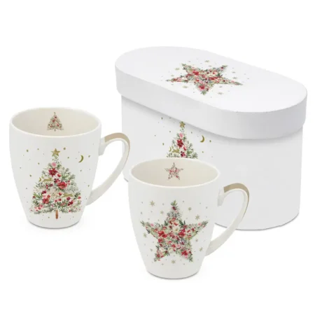 Canecas PPD Beautiful Christmas Conjunto 2