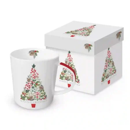 Caneca PPD com Caixa Merry Greetings