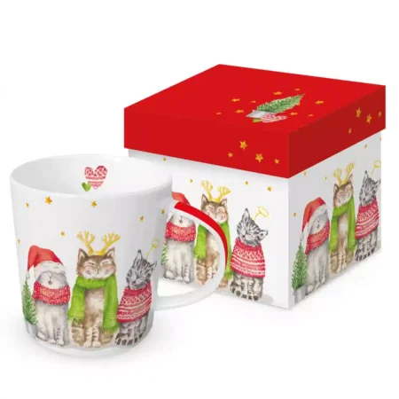 Caneca PPD com Caixa Sacred Cats