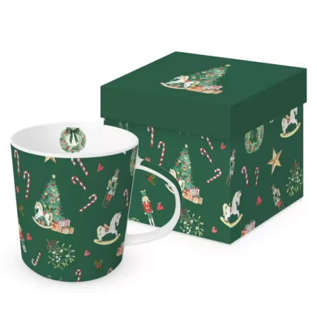Caneca PPD com Caixa Heritage Christmas