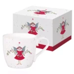Caneca Porcelana PPD com Caixa Angelina