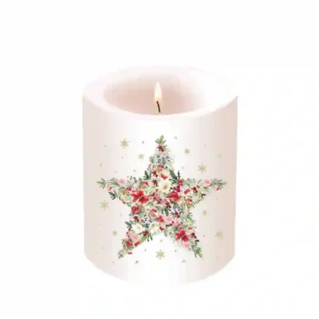 Vela PPD Pequena Beautiful Christmas Star