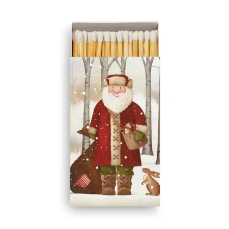 Caixa 45 Fósforos Longos PPD Santa and Rabbit