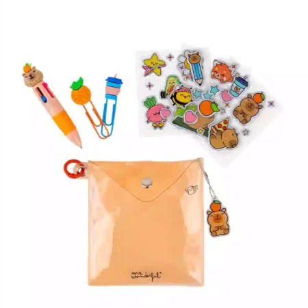 Kit Mr Wonderful para decorar a tua Agenda - Capivara