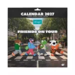 Calendário de Parede 2027 Mr Wonderful - Friends on Tour